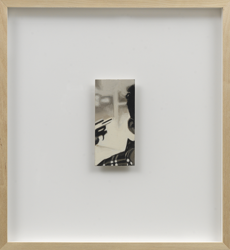 Notes II, oil on panel, 47x44 cm, 2015-18