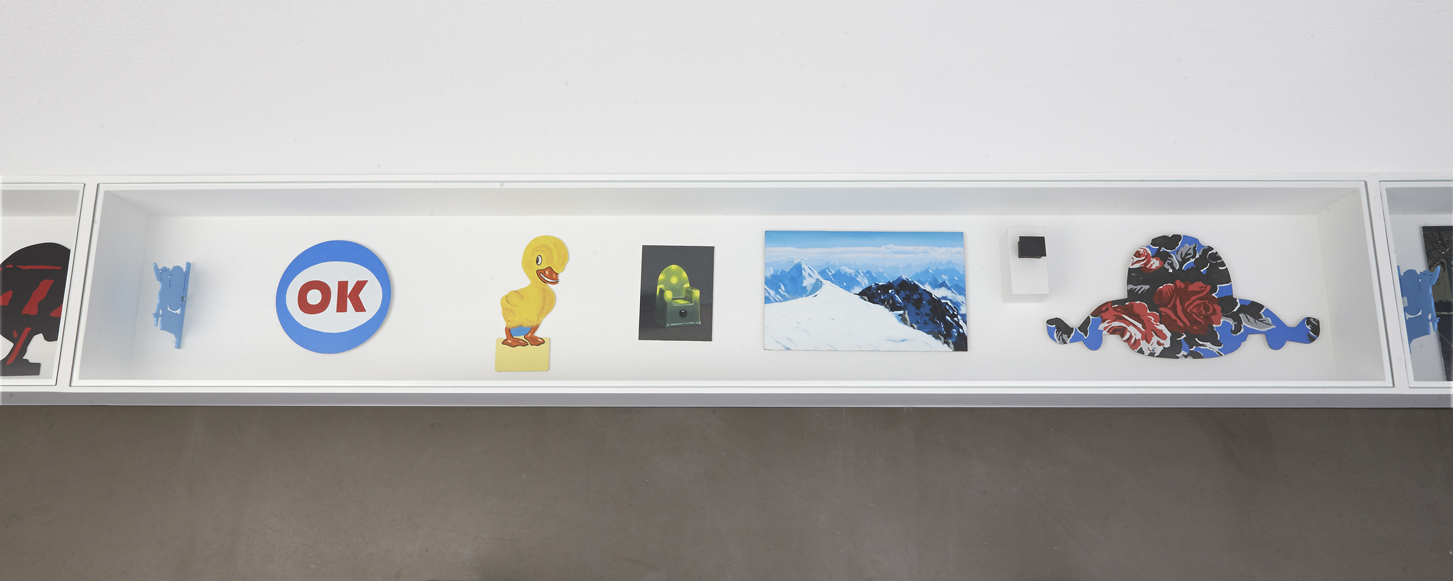 Notes, detail, mixed media, 17 x 800 x 34 cm, 2015. Europa, Lars Bohman Gallery, Stockholm 2015.
