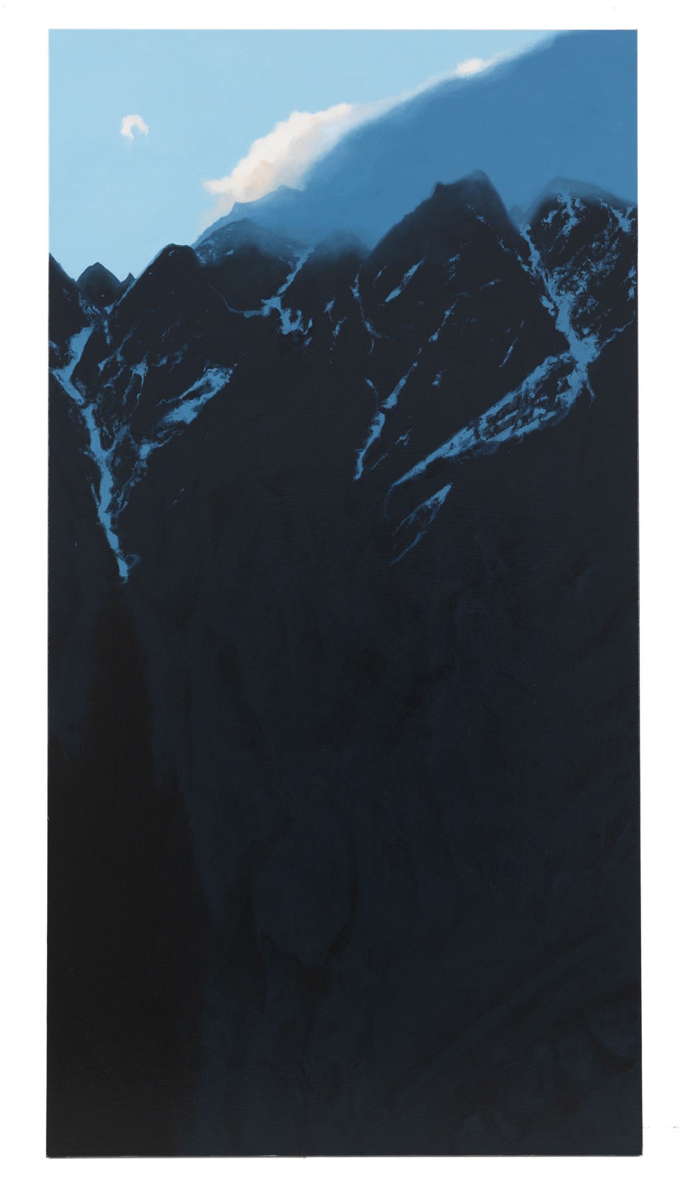 MW VIII, oil on canvas, 230x120 cm, 2015. Europa, Lars Bohman Gallery, Stockholm 2015.
