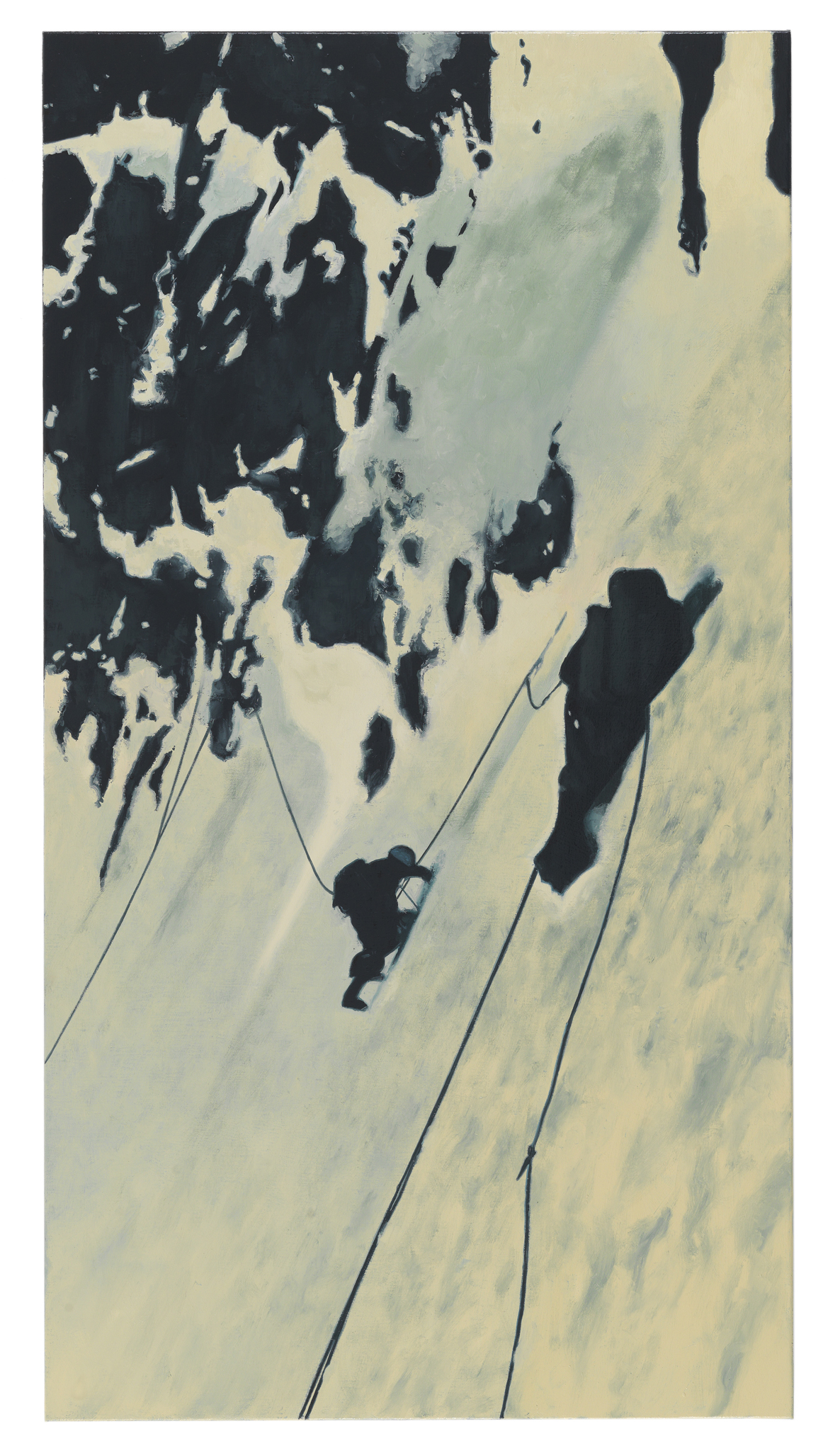 MW V, oil on canvas, 110x60 cm, 2015. Europa, Lars Bohman Gallery, Stockholm 2015.
