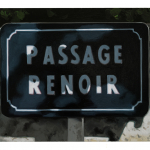 Passage Renoir, oil on board, 30x40 cm, 2019