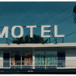 Memory Motel Revisited, oil on canvas, 60x80 cm, 2020. Domestic Violence, Galleri Andersson/Sandström, Stockholm, 2020